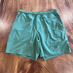 Lululemon Mens Athletic Shorts Green Size Large
